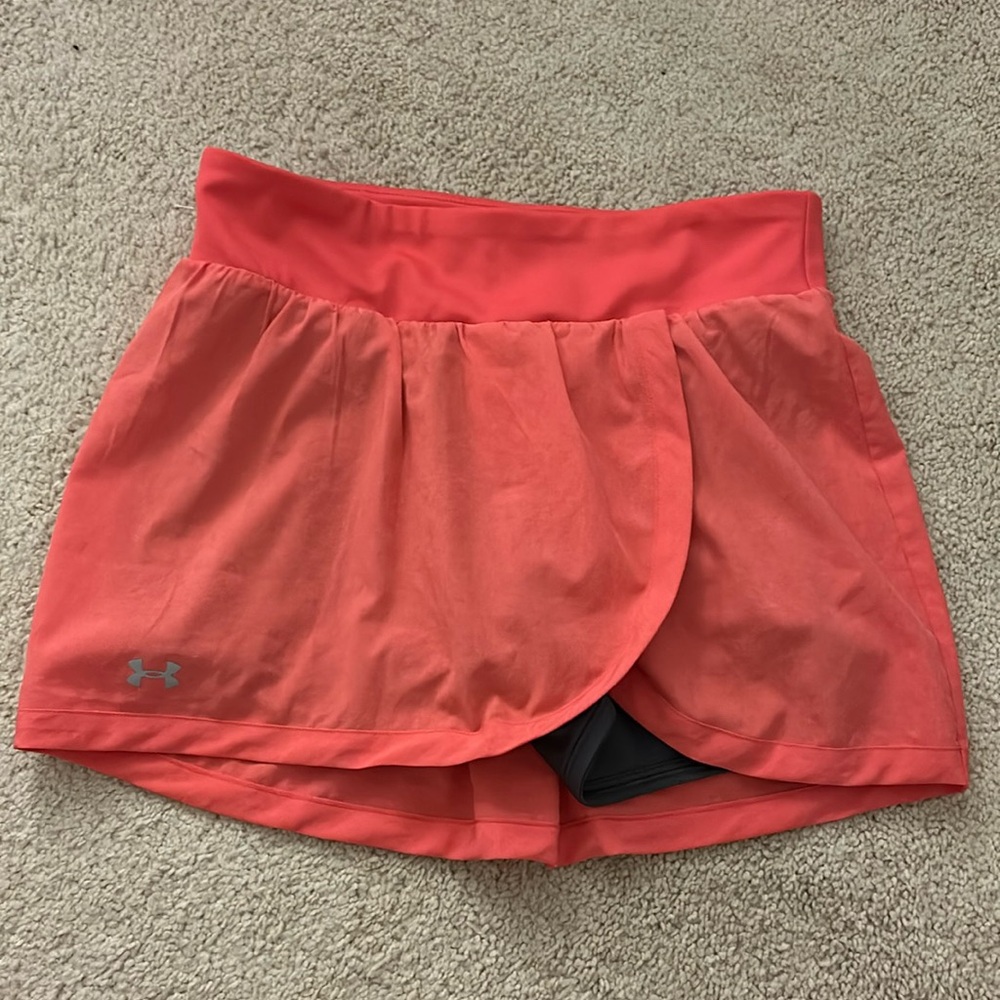 Pink Under Armour tennis / golf skirt.  Heat gear.